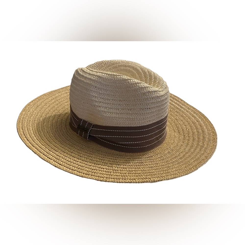 Sun n Sand Brimmed Ribbon Beach Hat